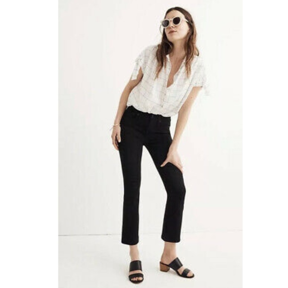 Madewell Denim - NWT Madewell Black Cali Boot Jeans J1369 - 26T